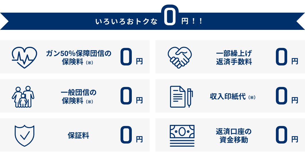 いろいろおトクな0円！！